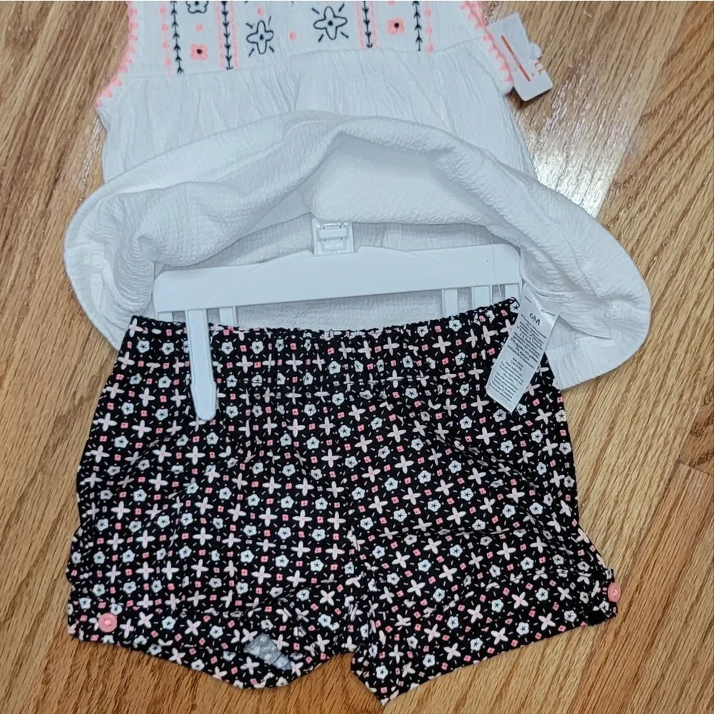 Carter's Just One You Two Piece Outfit Girls Size 6 Months